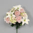 Tiger Lily/Peony/Hydrangea Bush - Peach/Green