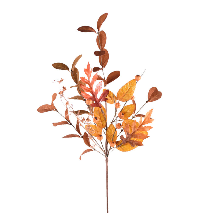 19" Mixed Berry Mini Pumpkin Pick - Fall