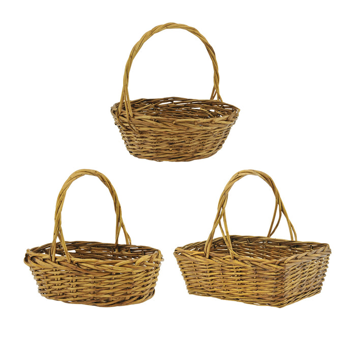 Stained Willow Baskets