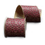 Bari Jacquard Ribbon - Burgundy