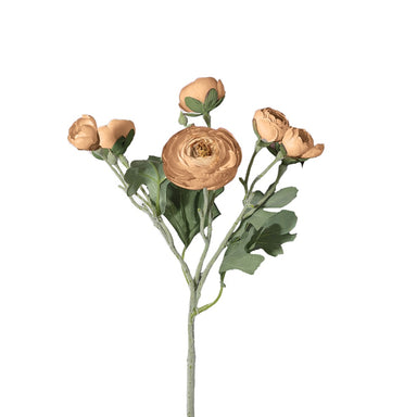 19 in Polyester Ranunculus Spray