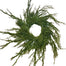 78 in Moss Twig Wreath w/Flocked Branches & Fairy Lights - Green