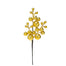 20 in Mixed Mm Plastic Ball Ornament Spray - Gold