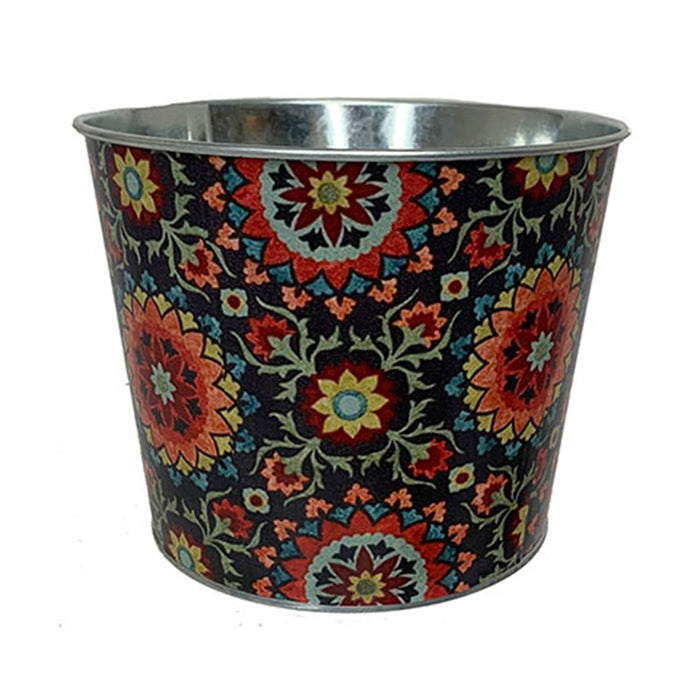 6.5 in Hey Suzani Pot - Multicolor