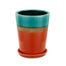 Medium Orange/Blue Planter