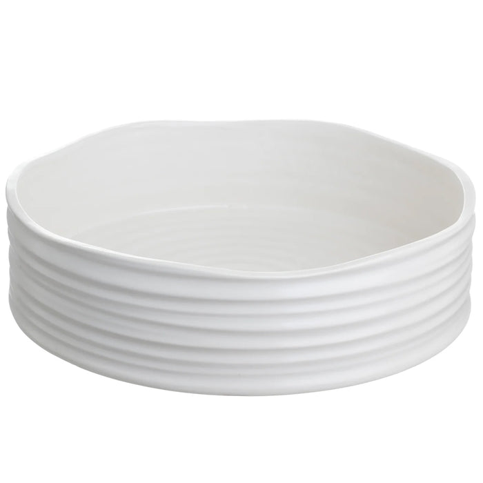 14" Urban Coil Bowl - White