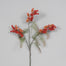 44" Styrofoam Berry Spray w/Leaves - Peach/Apricot