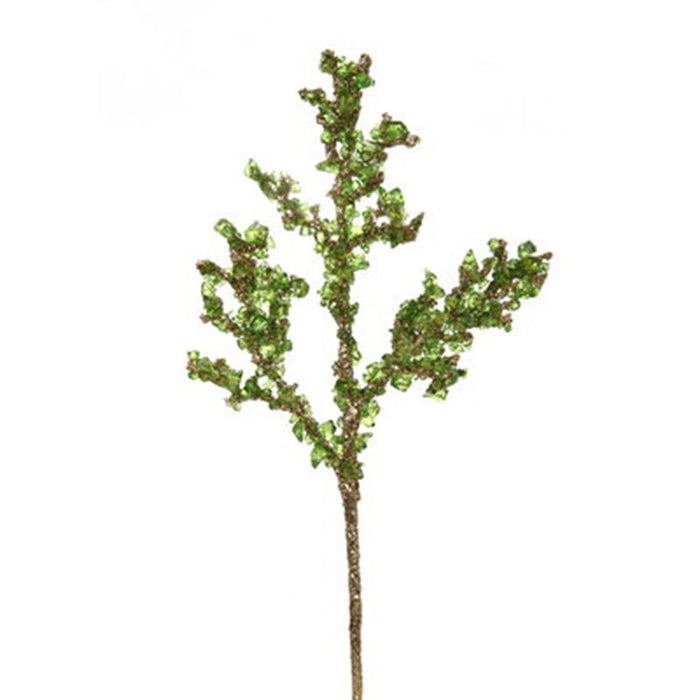 16 in Glitter Ice Pick - Green