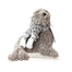 8" Glam Seal Ornament - Grey/Natural