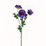 20 in Polyester Anemone Spray - Purple