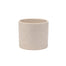 4.5" Dolomite Pot w/Medallion Relief