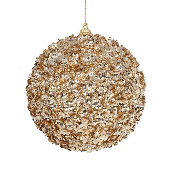 5 in Sequin Glitter Ball Ornament