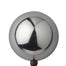 80Mm Plastic Ball On 18" Pick - Shiny Silver