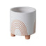 7.5" Asha Pot - White