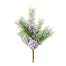16 in Snow Pine/Pinecone Spray - Snow/Green