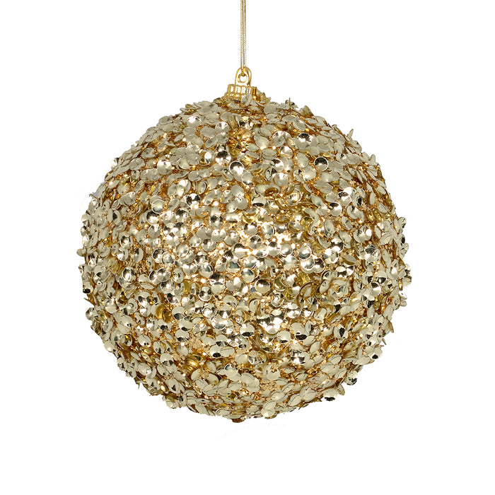 5 in Sequin Glitter Ball Ornament