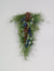 Mixed Foliage/Vinyl Pine/Blueberry/Cone Teardrop