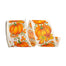 2 1/2 in Pumpkin Row Linen Wired Edge Ribbon - White