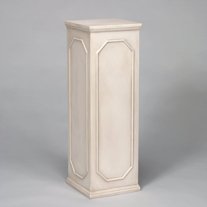 35 1/2" Fibre Clay Pedestal Column - Antique White