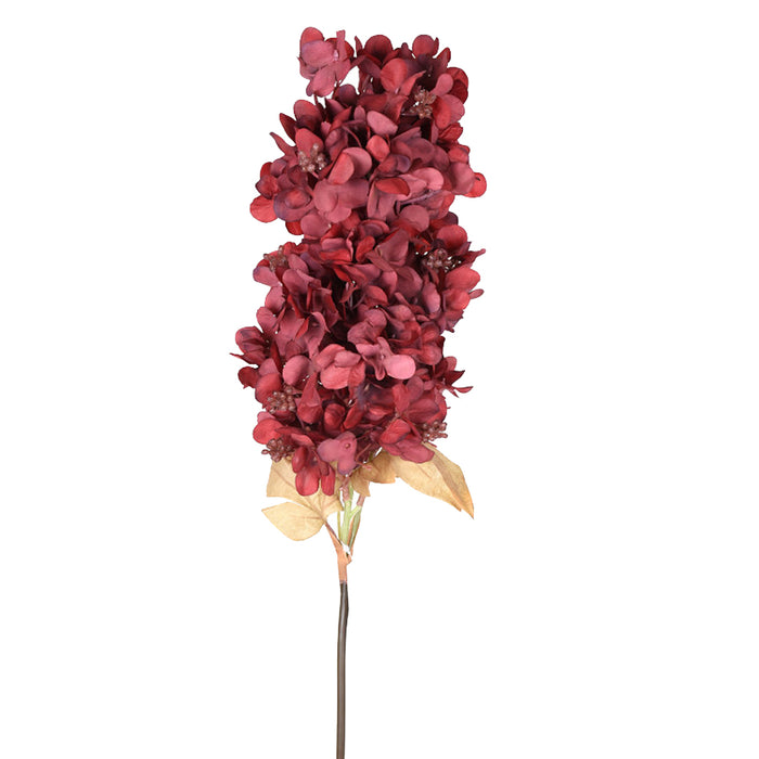 36" Hydrangea Spray - Red