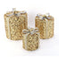 Sequin Gift Box Set of 3 - Gold