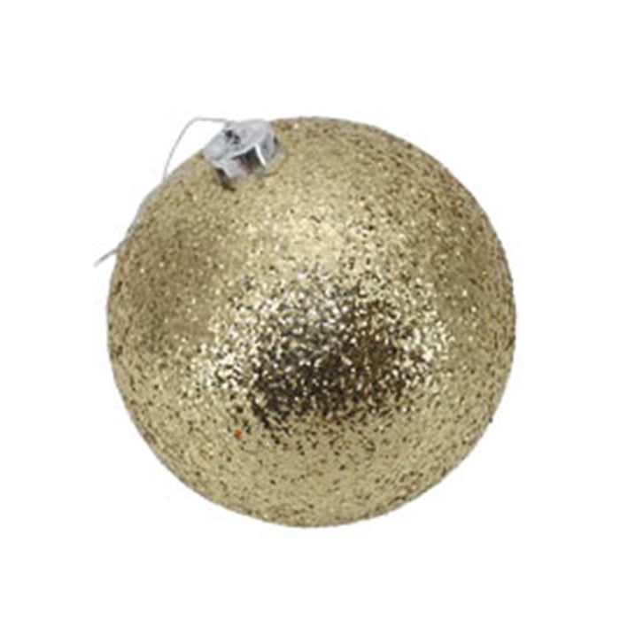 150 Mm Glitter Ball - Gold