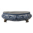 15.5" Planter - Blue/White