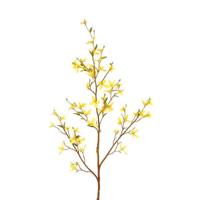 39 in Polyester Forsythia Spray - Yellow