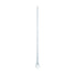 18" Glass Glittered Icicle Ornament - Clear