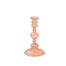 6.25" Maren Candlestick - Peach
