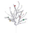 Tinsel Ball Spray - Platinum