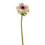 15.5" Natural Touch Anemone - Lavender/White