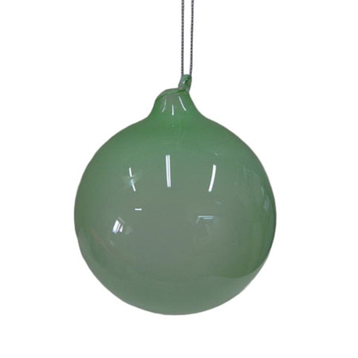 150 Mm Bubblegum Glass Ball - Light Green