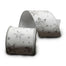 Snowflake Canvas Ribbon - White/Grey