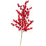 28" Mixed Matte Berry Spray - Red