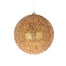 6" Beaded Ball Ornament - Gold