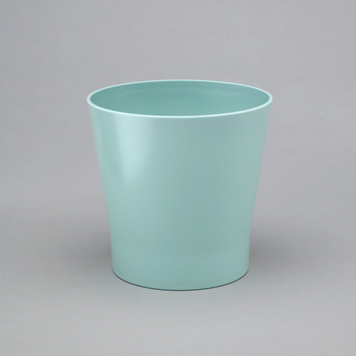 6 3/8" Tapered Plastic Pot - Light Blue