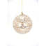 4" Swirl Ball - Apricot
