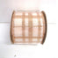 Glitter Check Ribbon - Ivory/Gold