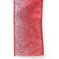 Sheer Glitter Ribbon - Red/Silver