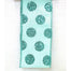 Linen Glitter Polka Dot Ribbon - Aqua