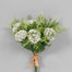 13" Queen Anne's Lace/Foliage Bundle X 10 - Cream