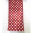 Metallic Dot 2.5"X10Yd Red White