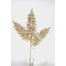 Glitter Fern Spray X 3 32" Gold