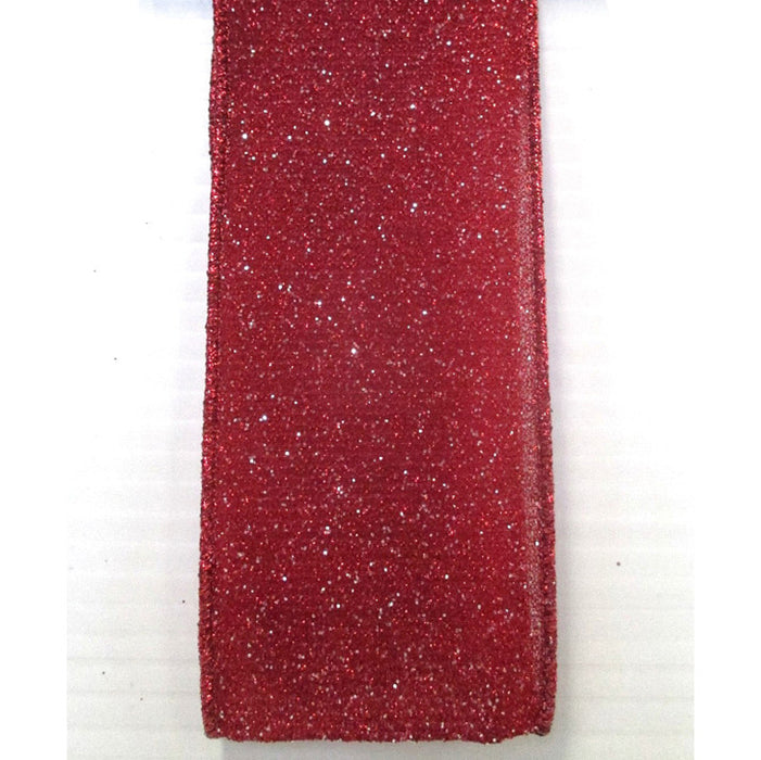 Crystal Ribbon 2.5"X10Yd - Red