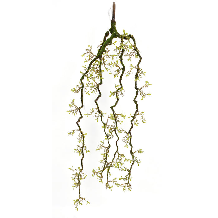 30" Moss Leaf Branch X 4 - Green/Natural