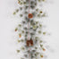 9' Vinyl Smokey Mt Pine Garland w/Pinecones - Green