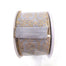 Dupion Glitter Trellis Ribbon