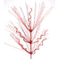 35" Glitter Twig Loop Grass Spray - Red