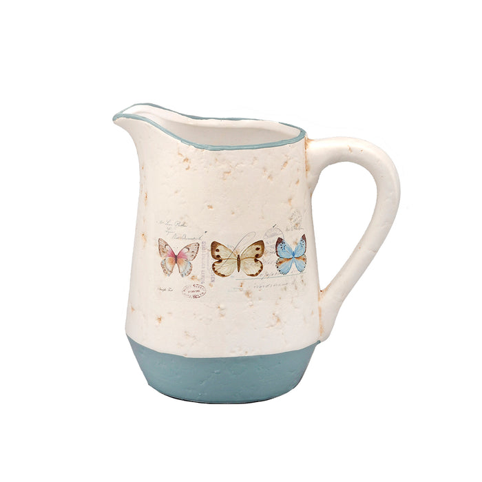 Dolomite Butterfly Pitcher Pot